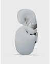 Epic White Buddha Boxing Gloves. Purchase online at Il Coliseum for premium leather.