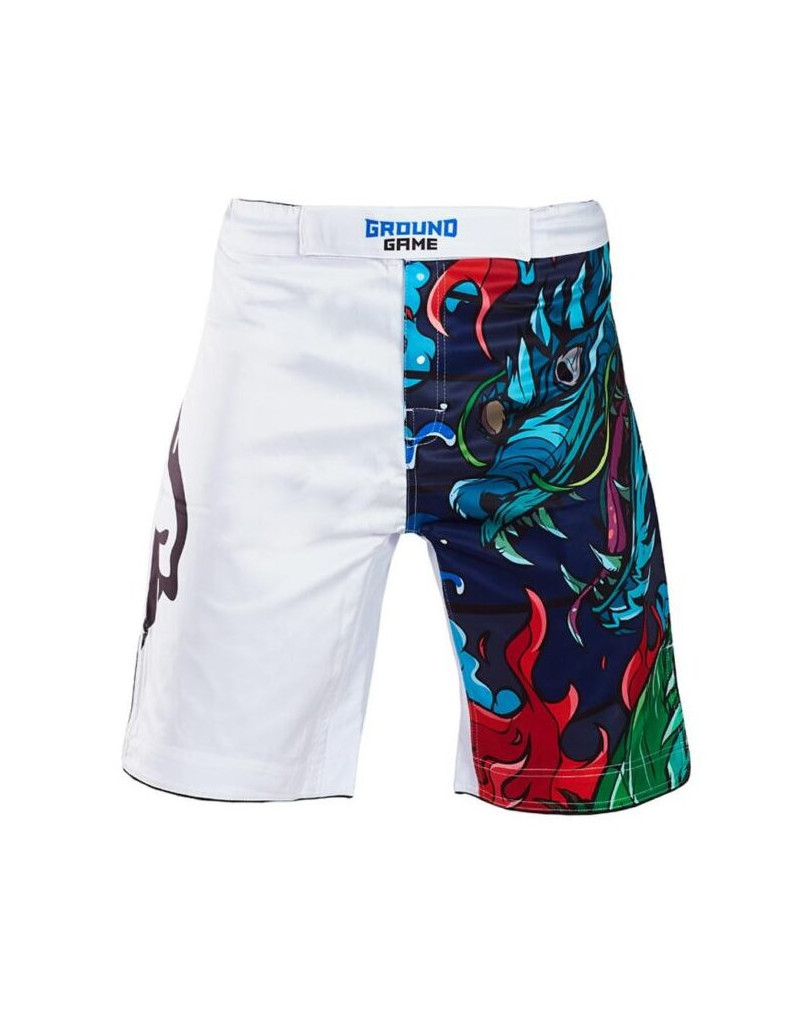 White Dragon Yokai Ground Game Fight Shorts | Grappling and BJJ