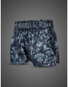 Buddha Colorstrike Dark Garden Muay Thai Trousers | Floral Shorts