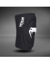 Rodilleras Venum Gel Kontact Negro Blanco | Protección BJJ MMA