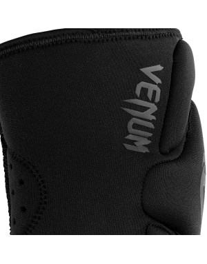 Rodilleras Venum Gel Kontact Negro Gris | BJJ y Grappling de Competicion