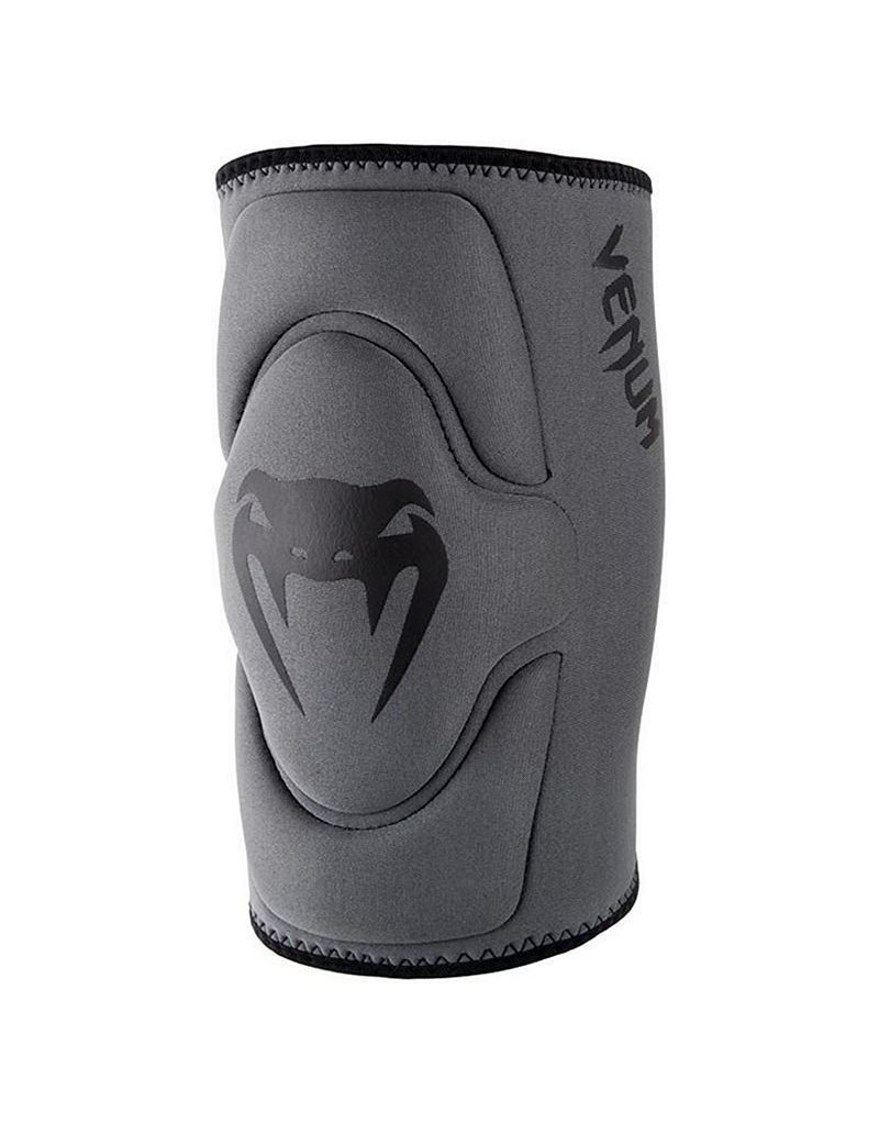 Rodilleras Venum Gel Kontact Gris Negra | Diseñadas Especialmente para BJJ