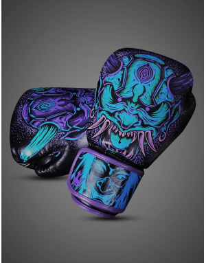 Guantes de Boxeo Luzbel Fantasy Buddha. Protección GS-3, Ajuste Seguro y Diseño Único.