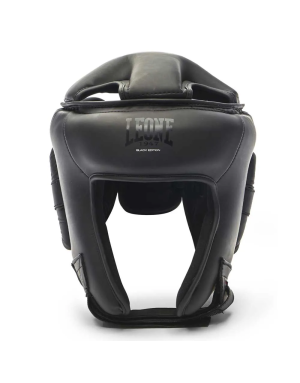 Leone 1947 Black Edition Boxing Helmet | Sparring Protection