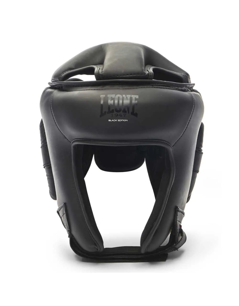 Leone 1947 Black Edition Boxing Helmet | Sparring Protection