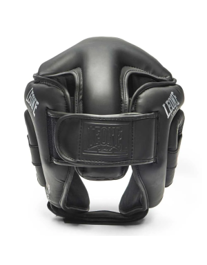 Leone 1947 Black Edition Boxing Helmet | Sparring Protection
