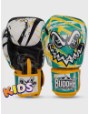 Guantes Boxeo Infantiles Buddha Creepy Verde Amarillo