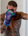 Guantes de Boxeo Luzbel Fantasy Buddha. Protección GS-3, Ajuste Seguro y Diseño Único.
