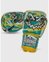 Guantes Boxeo Infantiles Buddha Creepy Verde Amarillo