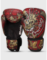 Guantes de Boxeo Buddha Dragón Rojos. Protección GS-3, Ajuste Firme y Diseño Imponente.