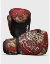 Guantes de Boxeo Buddha Dragón Rojos. Protección GS-3, Ajuste Firme y Diseño Imponente.