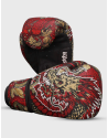 Guantes de Boxeo Buddha Dragón Rojos. Protección GS-3, Ajuste Firme y Diseño Imponente.