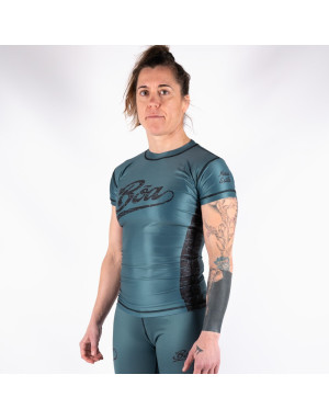 Rashguard Mujer Representativa Verde Oliva | Grappling No-GI