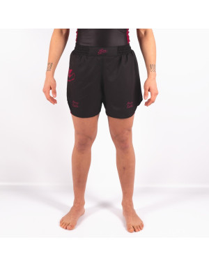 Women's Boa MMA Shorts – Black and Pink | No-Gi