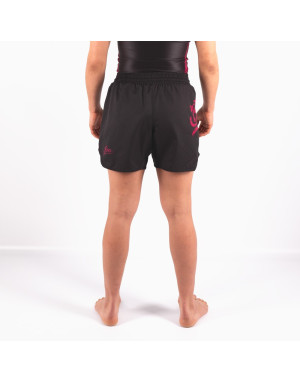 Women's Boa MMA Shorts – Black and Pink | No-Gi