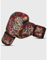Guantes de Boxeo Buddha Dragón Rojos. Protección GS-3, Ajuste Firme y Diseño Imponente.