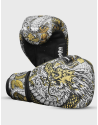 Guantes de Boxeo Buddha Dragón Blancos. Protección GS-3, Ajuste Perfecto y Ventilación.