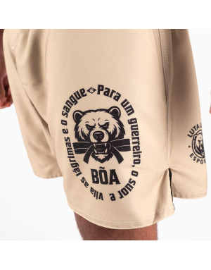 Pantalon MMA Boa Raiz Esportiva Camel | Grappling No-Gi