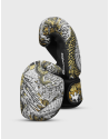 Guantes de Boxeo Buddha Dragón Blancos. Protección GS-3, Ajuste Perfecto y Ventilación.