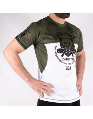 Boa Luta Livre Khaki T-shirt | Breathable Training