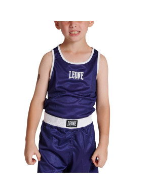 Leone 1947 Reversible Red and Blue Children's Boxing T-shirt
