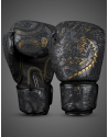 Guantes de Boxeo Buddha Dragón Negros. Rendimiento y Diseño Profesional.