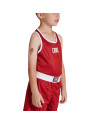Camiseta Boxeo Infantil Leone 1947 Reversible Rojo Azul