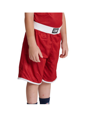 Pantalón Boxeo Infantil Leone 1947 Reversible Rojo Azul