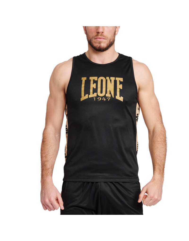 Camiseta de Tirantes Leone 1947 DNA AB228 Negra | Boxeo y MMA