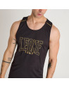 Camiseta Tirantes Leone 1947 Negra y Dorada | Boxeo | Il Coliseum
