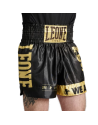 Pantalón de Boxeo Leone 1947 DNA Negro y Dorado | Il Coliseum