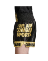 Pantalón de Boxeo Leone 1947 DNA Negro y Dorado | Il Coliseum