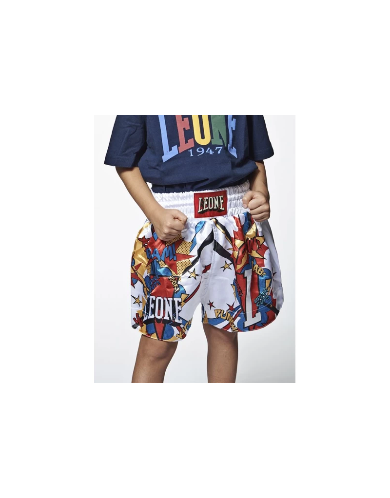 Pantalón de Boxeo Infantil Leone 1947 Comic Style | Il Coliseum