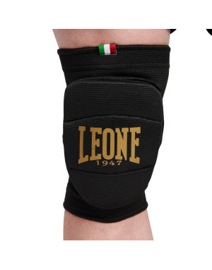 Rodillera Leone 1947 DNA Negra y Dorada | Protección Deportiva | Il Coliseum