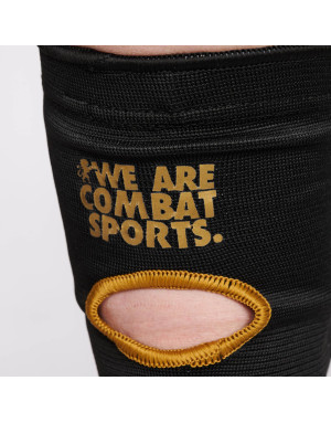 Rodillera Leone 1947 DNA Negra y Dorada | Protección Deportiva | Il Coliseum