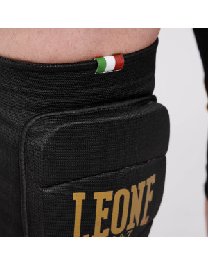 Rodillera Leone 1947 DNA Negra y Dorada | Protección Deportiva | Il Coliseum
