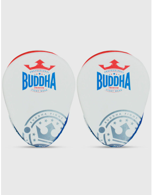 Manoplas Buddha Premium Thailand Blanco Azul Rojo | Boxeo | Il Coliseum