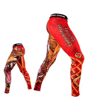 Ground Game Hear Me Crank Compression Tights | BJJ and Grappling | Il Coliseum