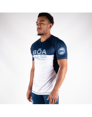 Camiseta Transpirable BOA MA-8R Azul y Blanca | Entrenamiento | Il Coliseum