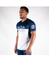 Camiseta Transpirable BOA MA-8R Azul y Blanca | Entrenamiento | Il Coliseum