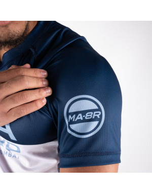 Camiseta Transpirable BOA MA-8R Azul y Blanca | Entrenamiento | Il Coliseum