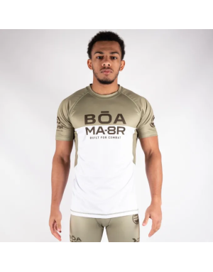 Camiseta Transpirable BOA MA-8R Caqui | Entrenamiento MMA, BJJ y Fitness