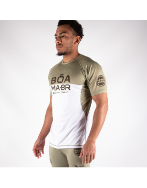 BOA MA-8R Khaki Breathable T-shirt | MMA, BJJ and Fitness Training