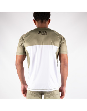 BOA MA-8R Khaki Breathable T-shirt | MMA, BJJ and Fitness Training