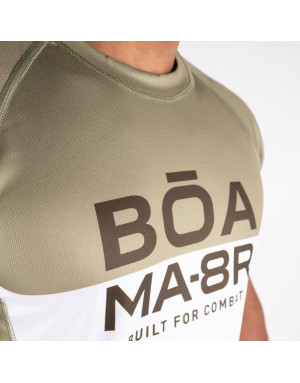 BOA MA-8R Khaki Breathable T-shirt | MMA, BJJ and Fitness Training