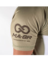 BOA MA-8R Khaki Breathable T-shirt | MMA, BJJ and Fitness Training