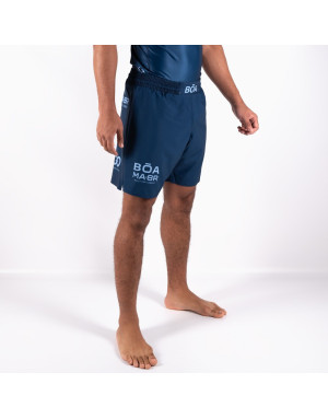 BOA MA-8R Navy Blue Training Shorts | MMA, BJJ and Grappling