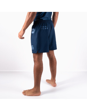 BOA MA-8R Navy Blue Training Shorts | MMA, BJJ and Grappling