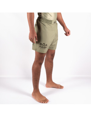 Short BOA MA-8R Caqui | Pantalón Corto MMA, BJJ y Grappling | Il Coliseum