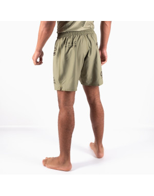 Short BOA MA-8R Caqui | Pantalón Corto MMA, BJJ y Grappling | Il Coliseum